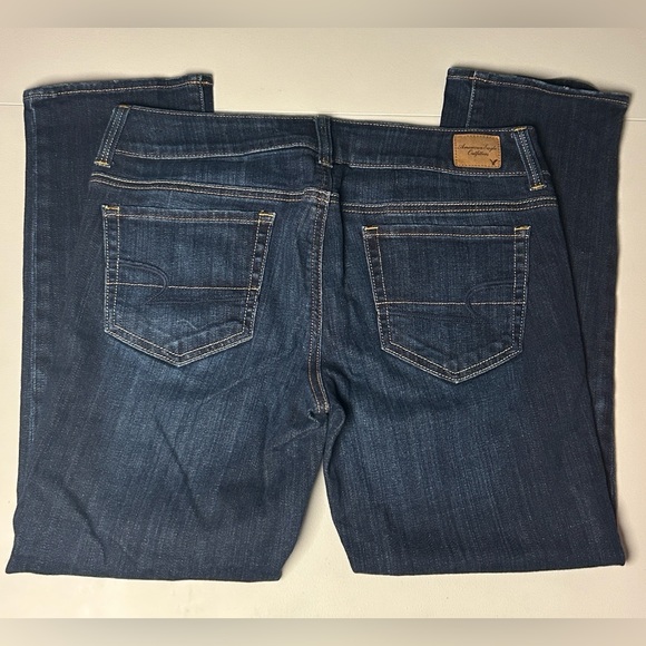 American Eagle Jeans Women's Size 8 AE Outfitters Artist Stretch Cropped Jeans - Picture 4 of 14